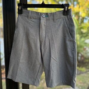 2 Pairs of Reel Legends Classic Gray Boy's Shorts (grey & khaki)